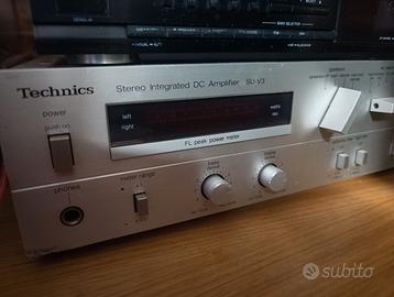 amplificatore Technics SU-V3 + tuner + altoparlant
