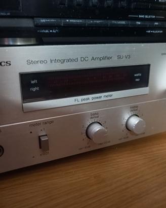 amplificatore Technics SU-V3 + tuner + altoparlant