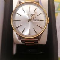 Orologio Nixon oro acciaio