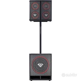 IMPIANTO AUDIO 2.1 CERWIN VEGA ATTIVO SUB 18 CASSE