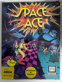 Space Ace Commodore Amiga 1990 Readysoft italiano