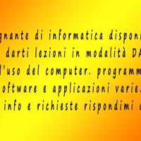 Insegnante X Lezioni in DAD