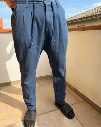 Pantalone blu elegante