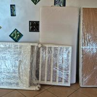 Lettino completo Azzurra design con materasso 