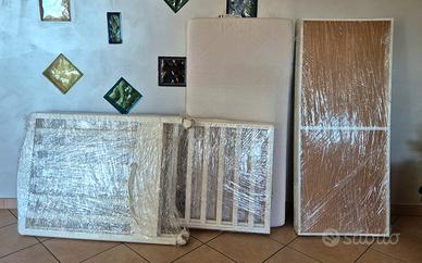 Lettino completo Azzurra design con materasso 