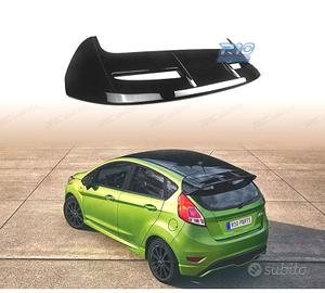 SPOILER FORD FIESTA MK7 08-17 LOOK ST NERO LUCIDO