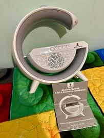 Altoparlante led + ricarica wireless