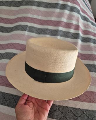 Cappello Panama originale Equador tg 57