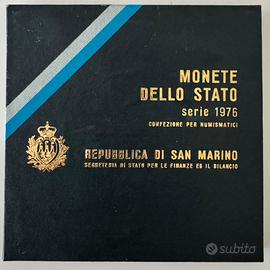 Monete Repubblica San Marino serie 1976