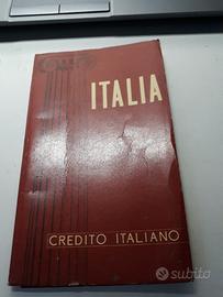 Cartina stradale dell'italia credito italiano