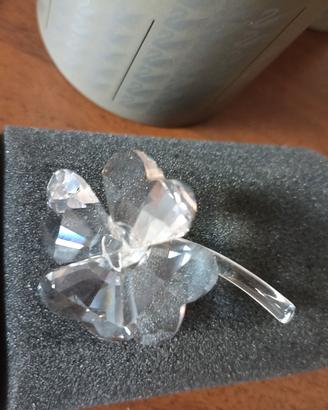 statuina quadrifoglio Swarovski 