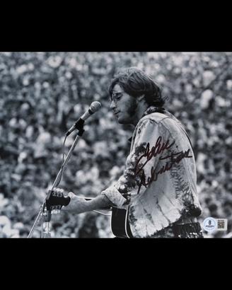 Foto autografata Woodstock ‘69