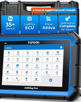 TOPDON ArtiDiag Pro V2.0 OBD2 Diagnostica Auto