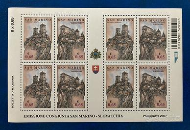 Francobolli San Marino 2007 Rocche Libertà (MNH*)