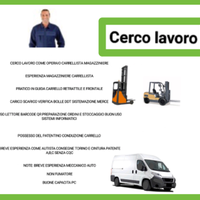 Carrellista operaio magazziniere