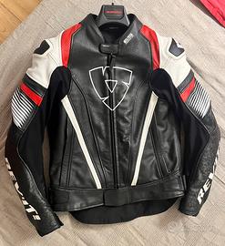 Giacca moto in pelle Rev’It Spitfire taglia M