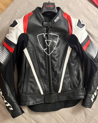 Giacca moto in pelle Rev’It Spitfire taglia M