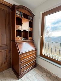 Libreria con scrittoio a ribalta