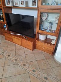 arredamento credenza in legno ciliegio