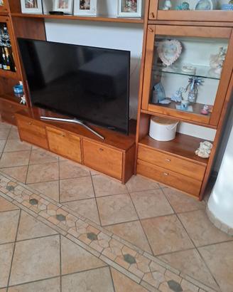 arredamento credenza in legno ciliegio