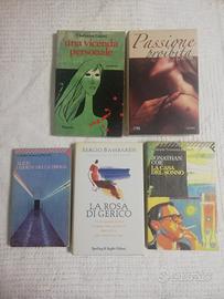 Set 5 Libri Vintage Narrativa Contemporanea 