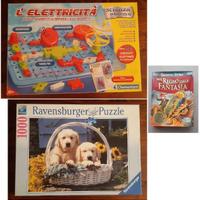 Giochi ed intrattenimento per ragazzi dagli 8 anni