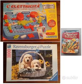 Giochi ed intrattenimento per ragazzi dagli 8 anni