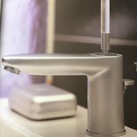 Miscelatore lavabo  Zazzeri spillo ago satinato 