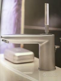 Miscelatore lavabo  Zazzeri spillo ago satinato 