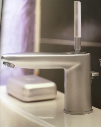 Miscelatore lavabo  Zazzeri spillo ago satinato