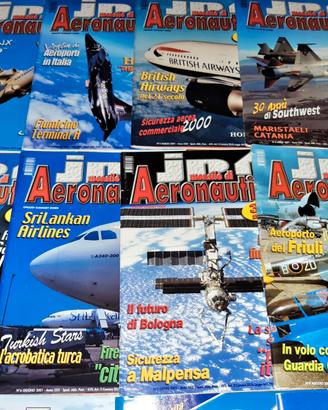 Rivista di aeronautica JP4 anni 2001, 2002 e 2003