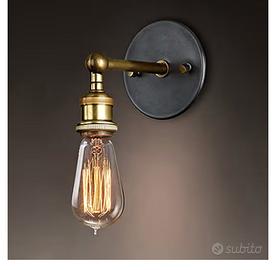 lampada stile industriale