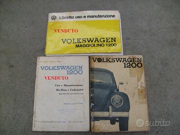 Libretti uso e manutenzione Maggiolino