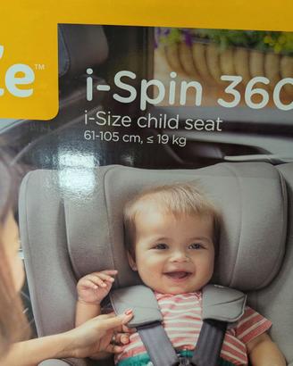 Seggiolino 61-105cm Joie I-spin 360 E