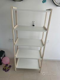 Scaffale a giorno, pioppo tremulo/bianco IKEA