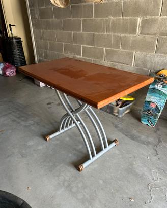 Bellísimo tavolo allungabile alzabile comodamente