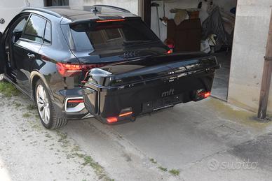 Bagagliera da gancio traino