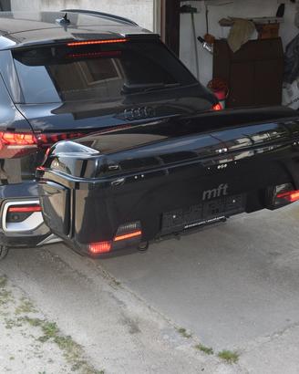 Bagagliera da gancio traino