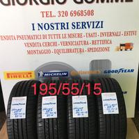 GOMME usate 195/55/15