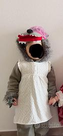 Costume di carnevale il lupo di cappuccetto rosso