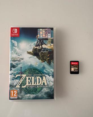 Zelda Tears of the kingdom Nintendo Switch