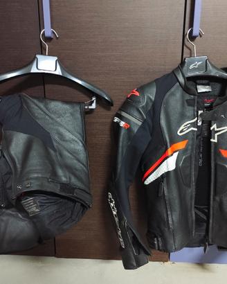 Tuta divisibile alpinestars  tg.48