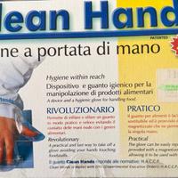 Clean Hands è il guanto igienico, per alimenti