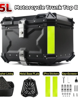 Bauletto Universale Moto 55L in Alluminio