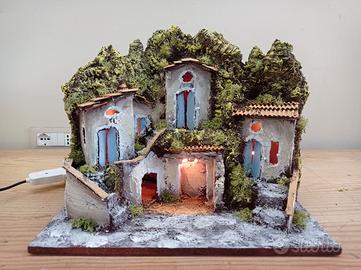 Presepe artigianale 25x40 cm