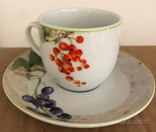 N6 Tazzine da caffè TOGNANA (12 pz disp.) NUOVE