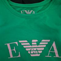 maglietta armani verde 