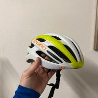 Casco Giro Foray MIPS Road Bike Helmet White/Lime