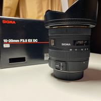 Sigma 10-20mm f/3.5 EX D - Nikon