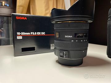 Sigma 10-20mm f/3.5 EX D - Nikon